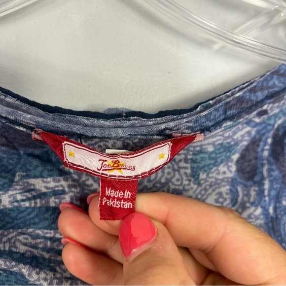 Joe Browns Plus 24 Lagenlook Boho V-neck Asymmetric Artsy Tunic Top Blouse Y12 - Picture 5 of 9